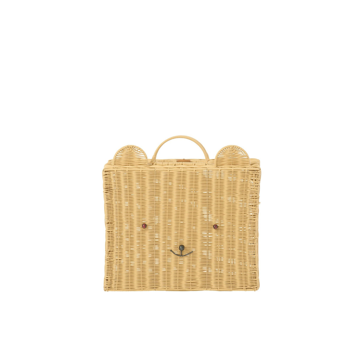 Mand Koffer Kunststof Naturel Large J-Line