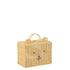Mand Koffer Kunststof Naturel Small J-Line