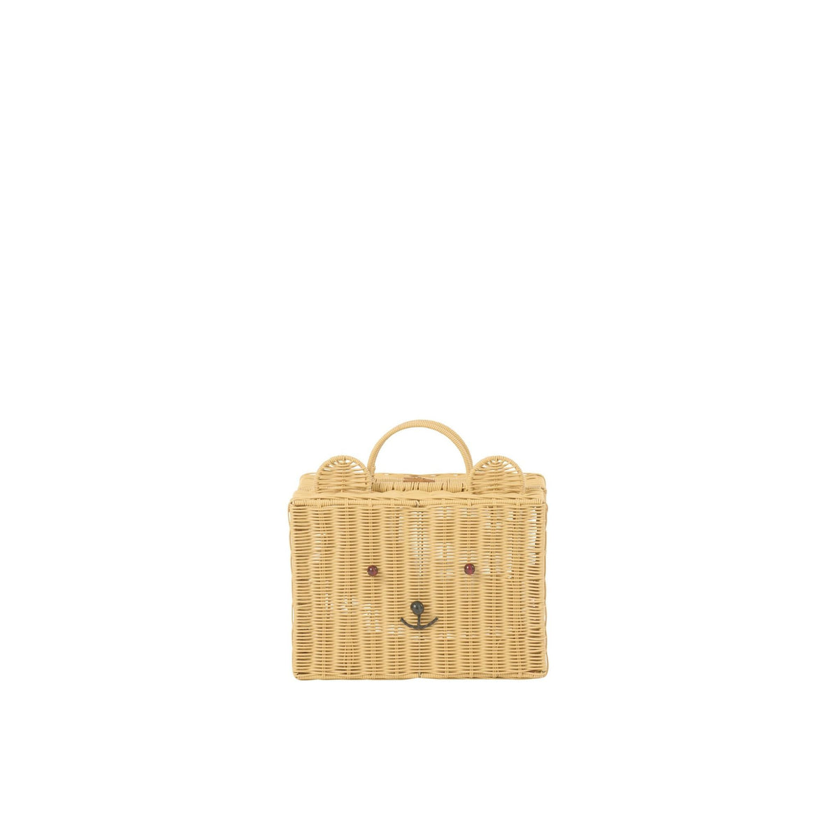 Mand Koffer Kunststof Naturel Small J-Line