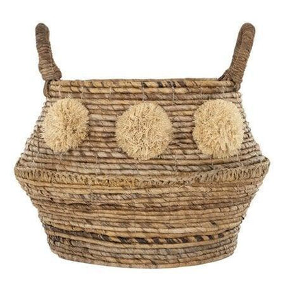 Mand Rio rotan naturel met handvat Ø43cm MUST Living