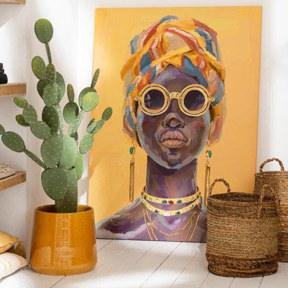 Manden Lucie Raffia Naturel Set van 3 - Mand - J-Line - livinglovely.nl