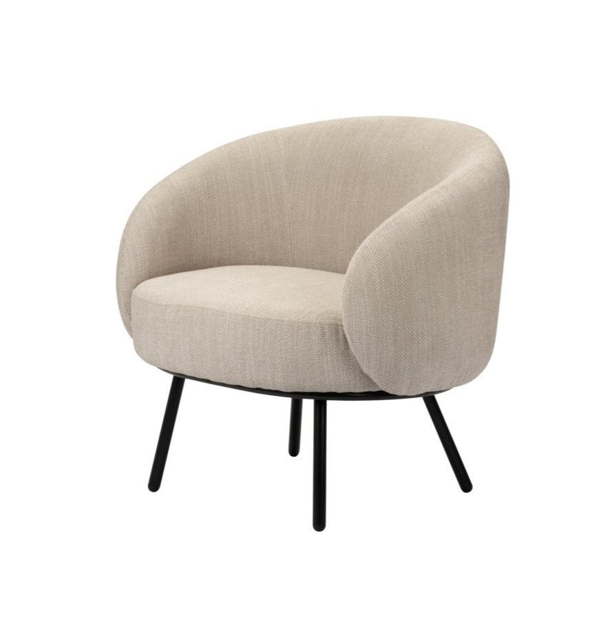 Mars Lounge Chair Beige - Pole To Pole - Fauteuil - Pole To Pole - livinglovely.nl