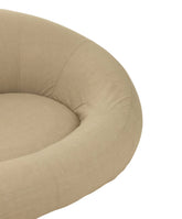 Matras Donut Polyethyleen Beige - Ligbed - J-Line - livinglovely.nl