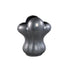 Mellie Black France Lily Flower Ceramic Vase L 29x22x33.5cm PTMD - Vaas - PTMD - livinglovely.nl
