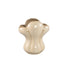 Mellie Cream France Lily Flower Ceramic Vase M 26x18x29cm PTMD - Vaas - PTMD - livinglovely.nl