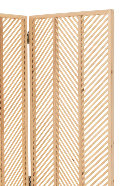 Mili Kamerscherm Bamboo Naturel J-Line - Kamerscherm - J-Line - livinglovely.nl