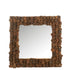 MIRROR SYMA RECYLCED WOOD/MIRROR NATURAL SMALL - - J-Line - livinglovely.nl