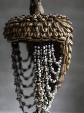 Must Living Balinese Helm met Schelpen en Veren - Ornament - MUST Living - livinglovely.nl