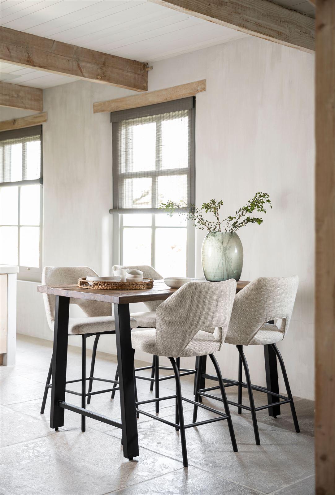 Must Living Bar Kruk Bloom Polaris Naturel - Barkruk - MUST Living - livinglovely.nl