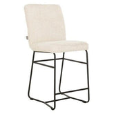 Must Living Bar Kruk Zola Glossy Naturel - Barkruk - MUST Living - livinglovely.nl