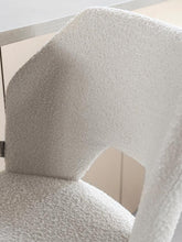 Must Living Barkruk Bloom Bouclé Naturel - Barkruk - MUST Living - livinglovely.nl