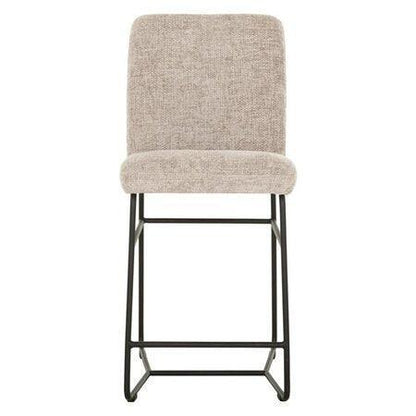 Must Living Barkruk Zola Glossy Sand - Barkruk - MUST Living - livinglovely.nl