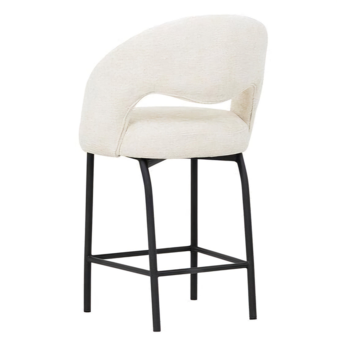 Must Living Barstoel Arca Glossy Naturel - Barkruk - MUST Living - livinglovely.nl