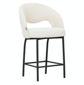 Must Living Barstoel Arca Glossy Naturel - Barkruk - MUST Living - livinglovely.nl