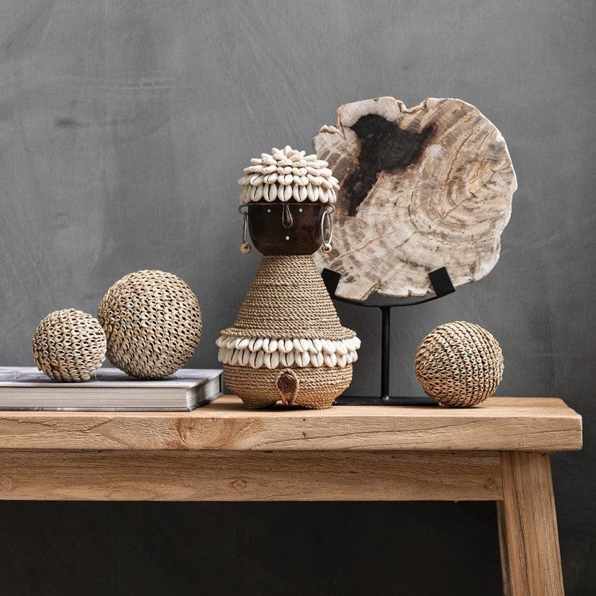 Must Living Beach Shell Ball - Decoratie - MUST Living - livinglovely.nl
