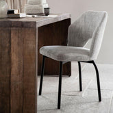 Must Living Eetkamerstoel Bloom Polaris Licht Grijs - Eetkamerstoel - MUST Living - livinglovely.nl