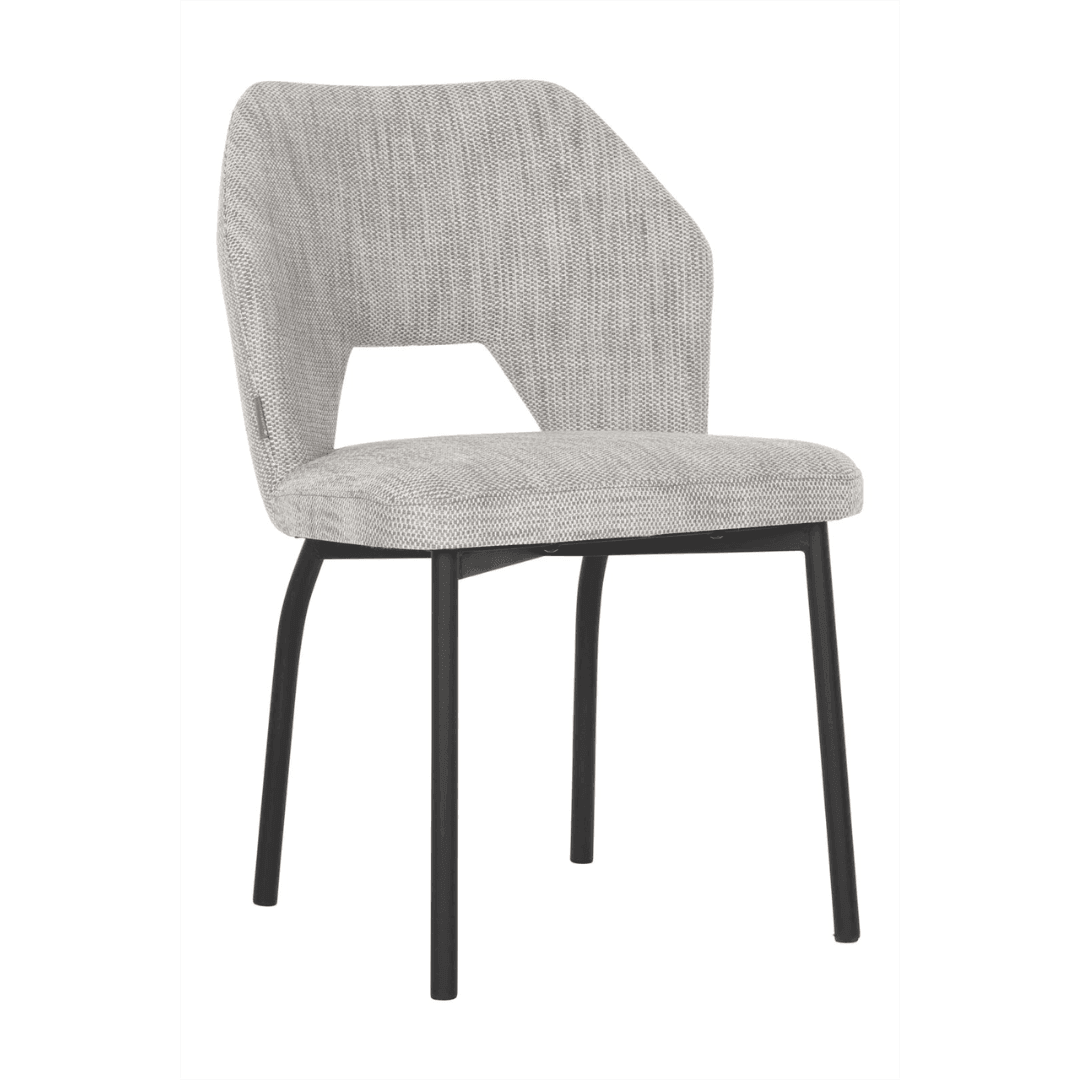 Must Living Eetkamerstoel Bloom Polaris Licht Grijs - Eetkamerstoel - MUST Living - livinglovely.nl