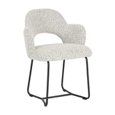 Must Living Eetkamerstoel Vista Boucle Licht Grijs - Eetkamerstoel - MUST Living - livinglovely.nl