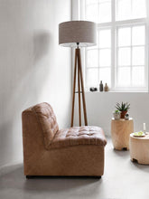 Must Living Fauteuil Liberty Leer Cognac - Fauteuil - MUST Living - livinglovely.nl