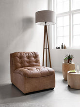 Must Living Fauteuil Liberty Leer Cognac - Fauteuil - MUST Living - livinglovely.nl