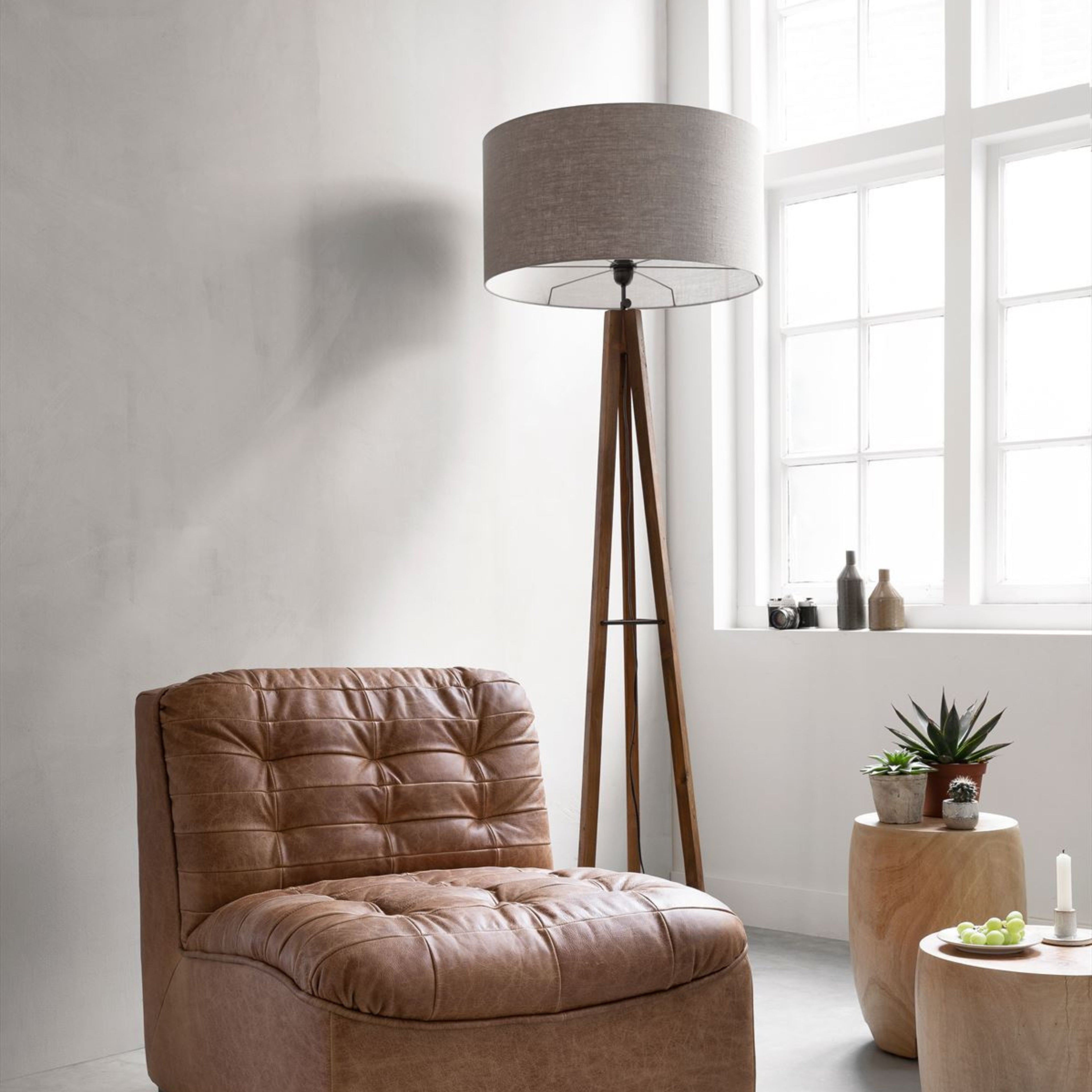 Must Living Floorlamp Porto Cristo BLACK - Vloerlamp - MUST Living - livinglovely.nl