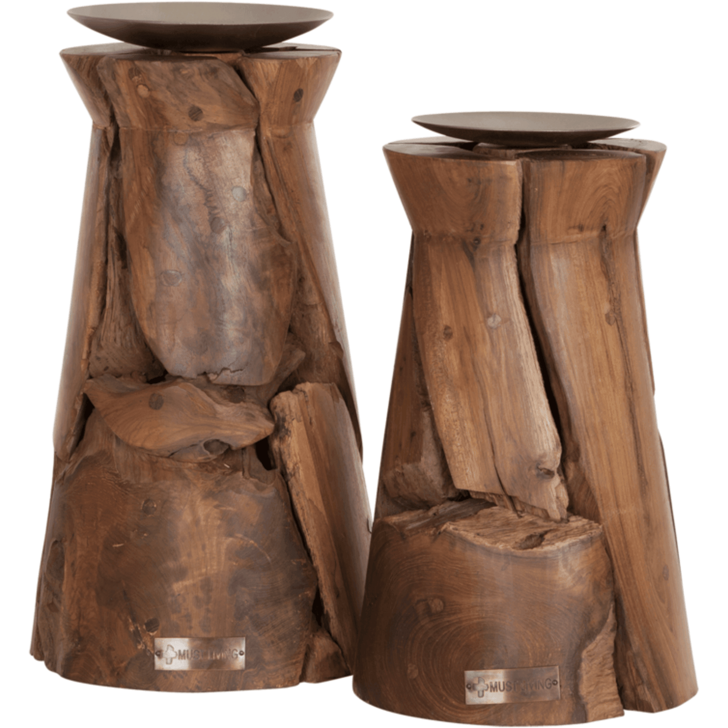 Must Living Kandelaar Flame Large - Kandelaar - MUST Living - livinglovely.nl