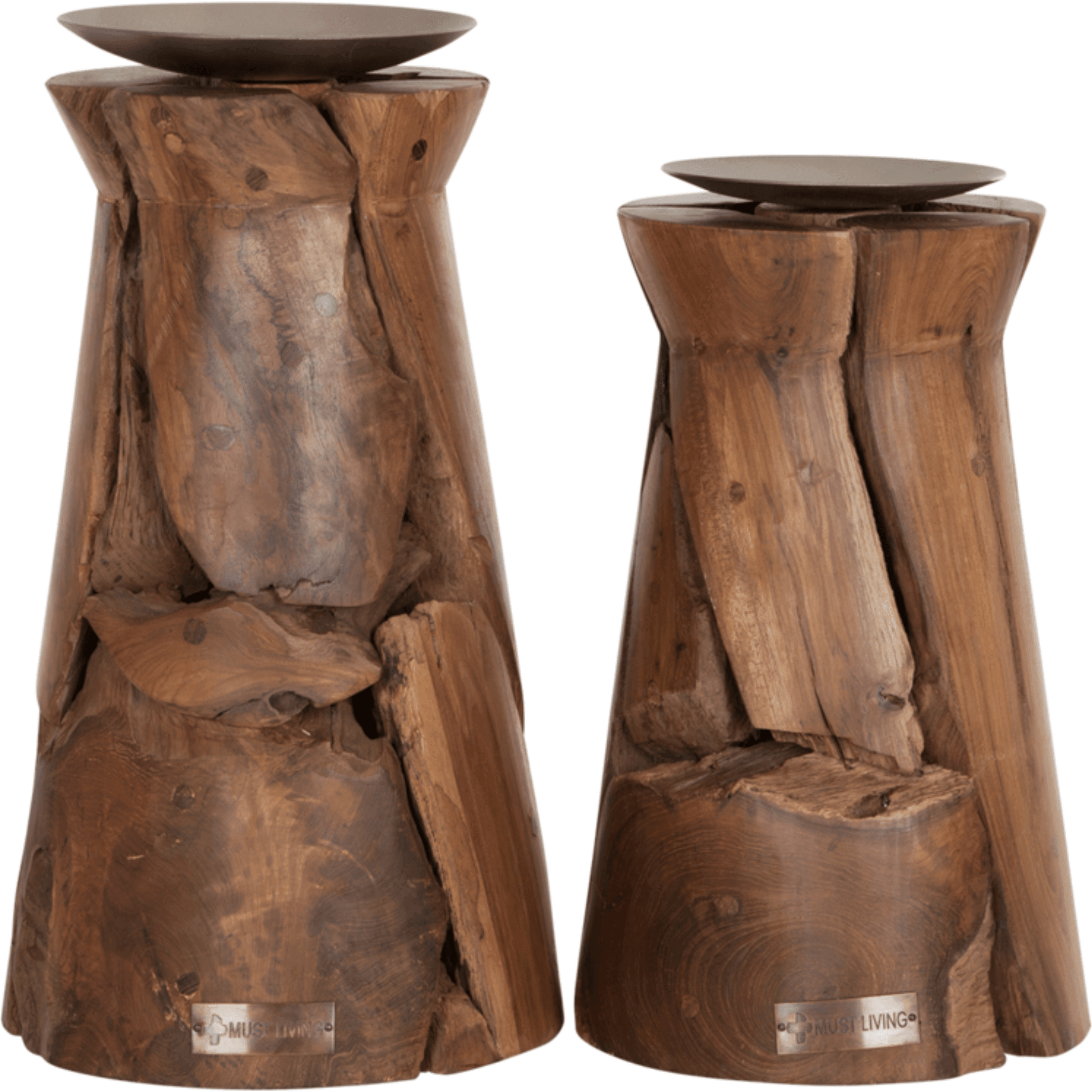 MUST Living Kandelaar Flame Small - Kandelaar - MUST Living - livinglovely.nl