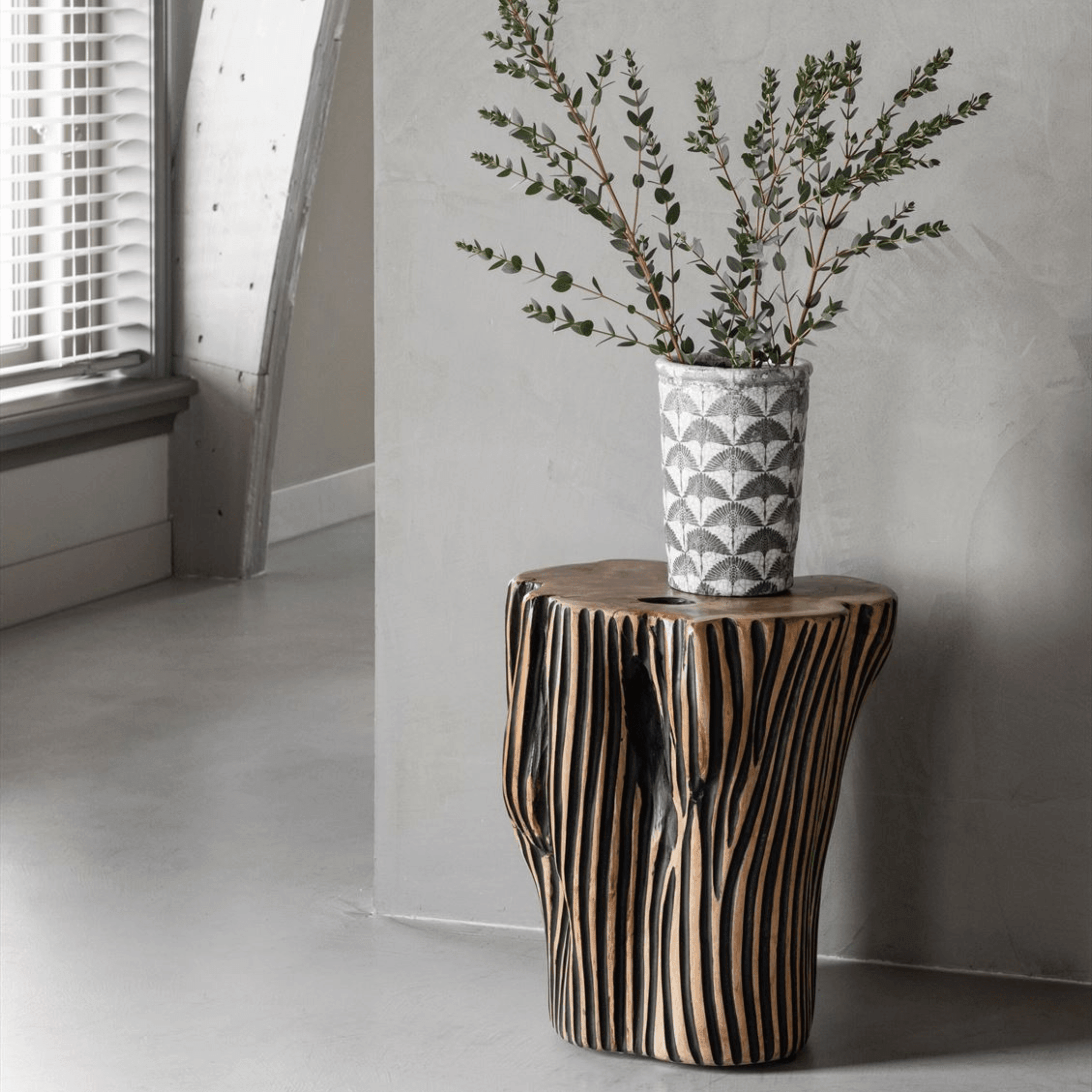 MUST Living Krukje Stripe - Kruk - MUST Living - livinglovely.nl