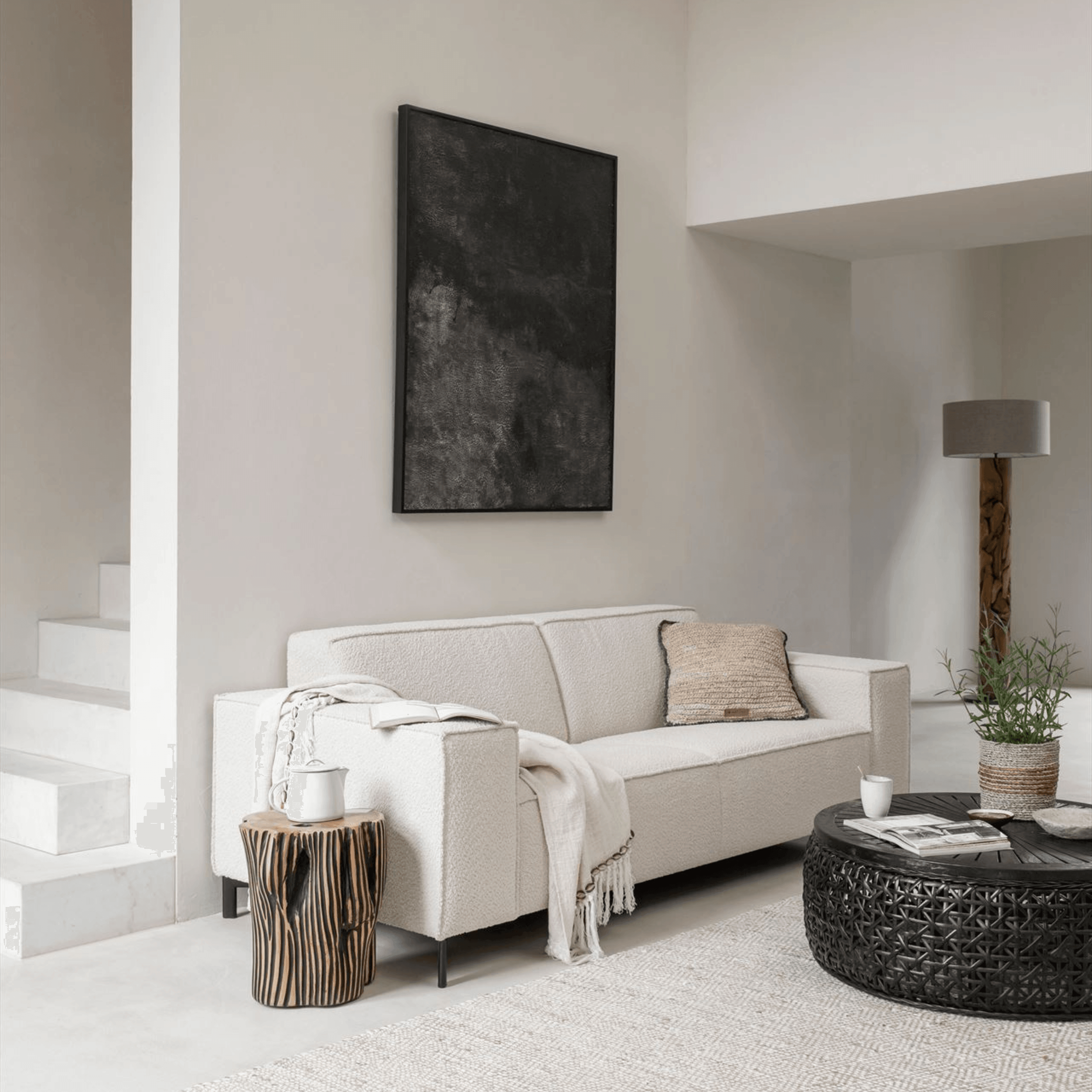 MUST Living Krukje Stripe - Kruk - MUST Living - livinglovely.nl