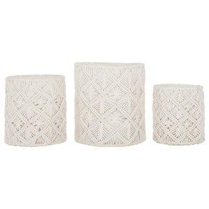 Must Living Manden Boho Set van 3 - Mand - MUST Living - livinglovely.nl