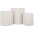 Must Living Manden Boho Set van 3 - Mand - MUST Living - livinglovely.nl