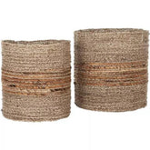 MUST Living Manden Carvoeiro set van 2 Large - Mand - MUST Living - livinglovely.nl