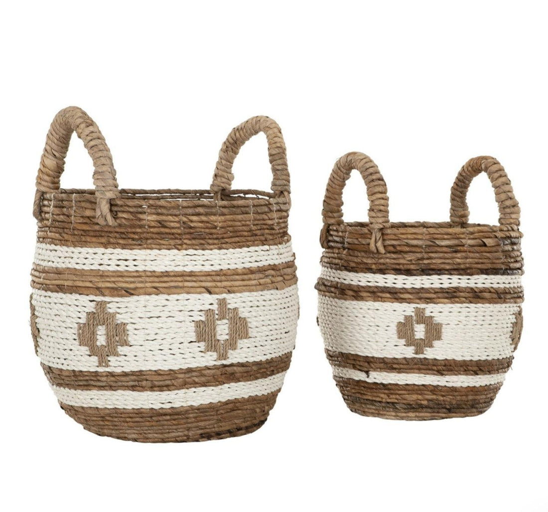 Must Living Manden Cuzco Set van 2 - Mand - MUST Living - livinglovely.nl