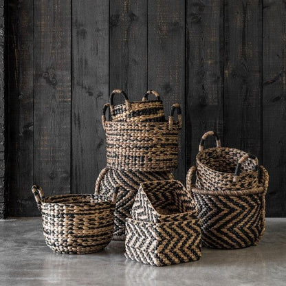 Must Living Manden Ovaal set van 2 - Mand - MUST Living - livinglovely.nl