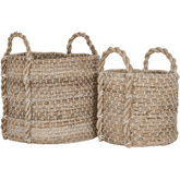 MUST Living Manden Patio Set van 2 - Mand - MUST Living - livinglovely.nl