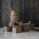 Must Living Manden Vierkant Set van 2 - Mand - MUST Living - livinglovely.nl