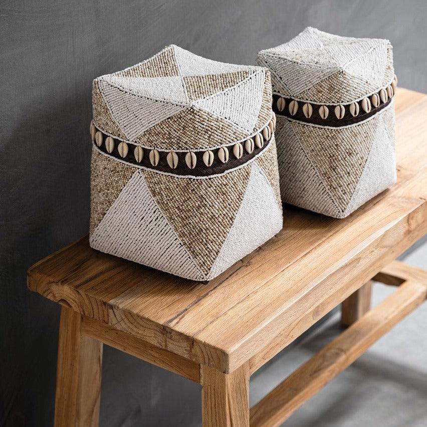 Must Living Mandenset Ubud Set van 2 - Mand - MUST Living - livinglovely.nl