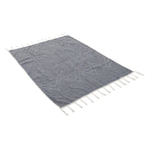 MUST Living Plaid Jeans 130x200cm - Poef - MUST Living - livinglovely.nl