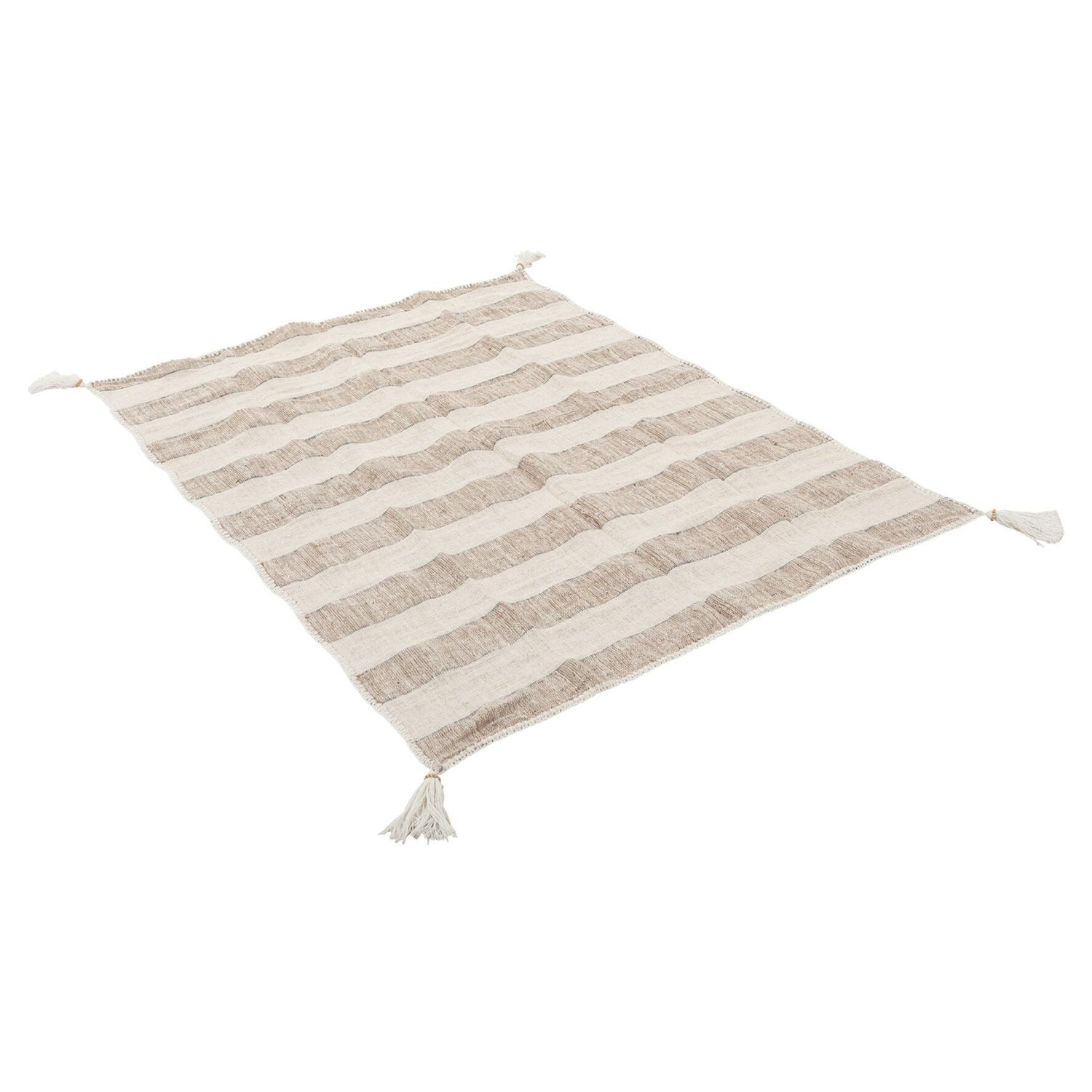 MUST Living Plaid Stripes 130x200cm - Poef - MUST Living - livinglovely.nl