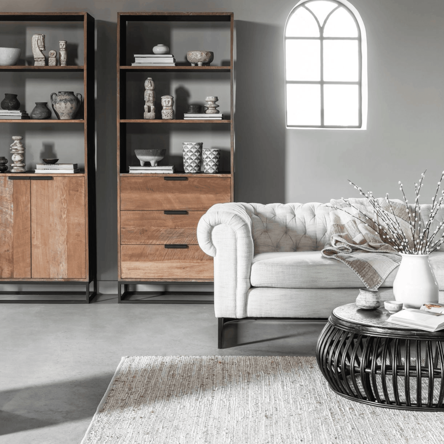 MUST Living Salontafel Positano Zwart - Salontafel - MUST Living - livinglovely.nl