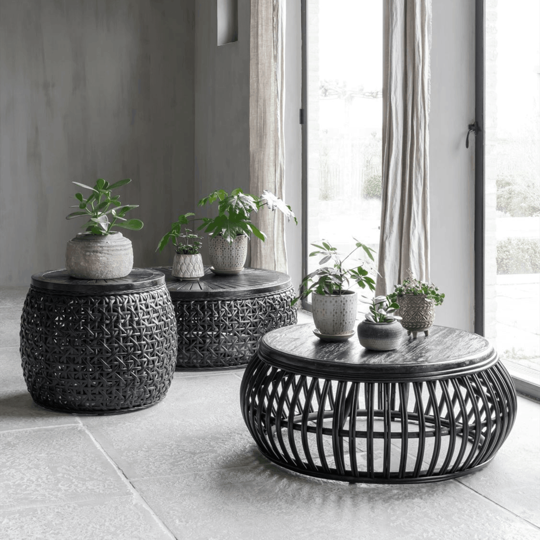 MUST Living Salontafel Positano Zwart - Salontafel - MUST Living - livinglovely.nl