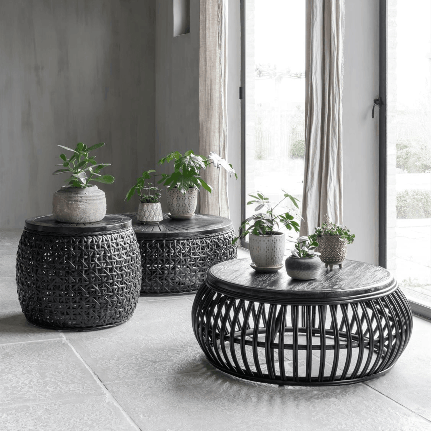 MUST Living Salontafel Positano Zwart - Salontafel - MUST Living - livinglovely.nl