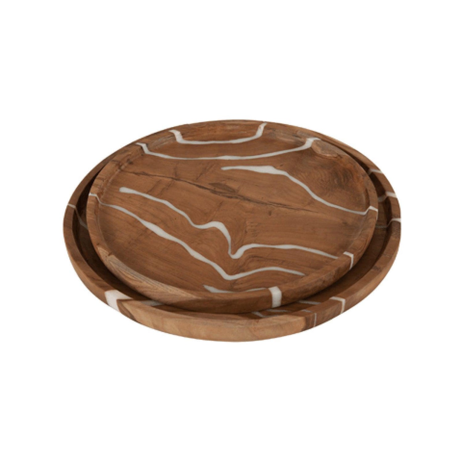 MUST Living Schalen Cream set van 2 - Niet gemapped -Archiveren - Schaal - MUST Living - livinglovely.nl