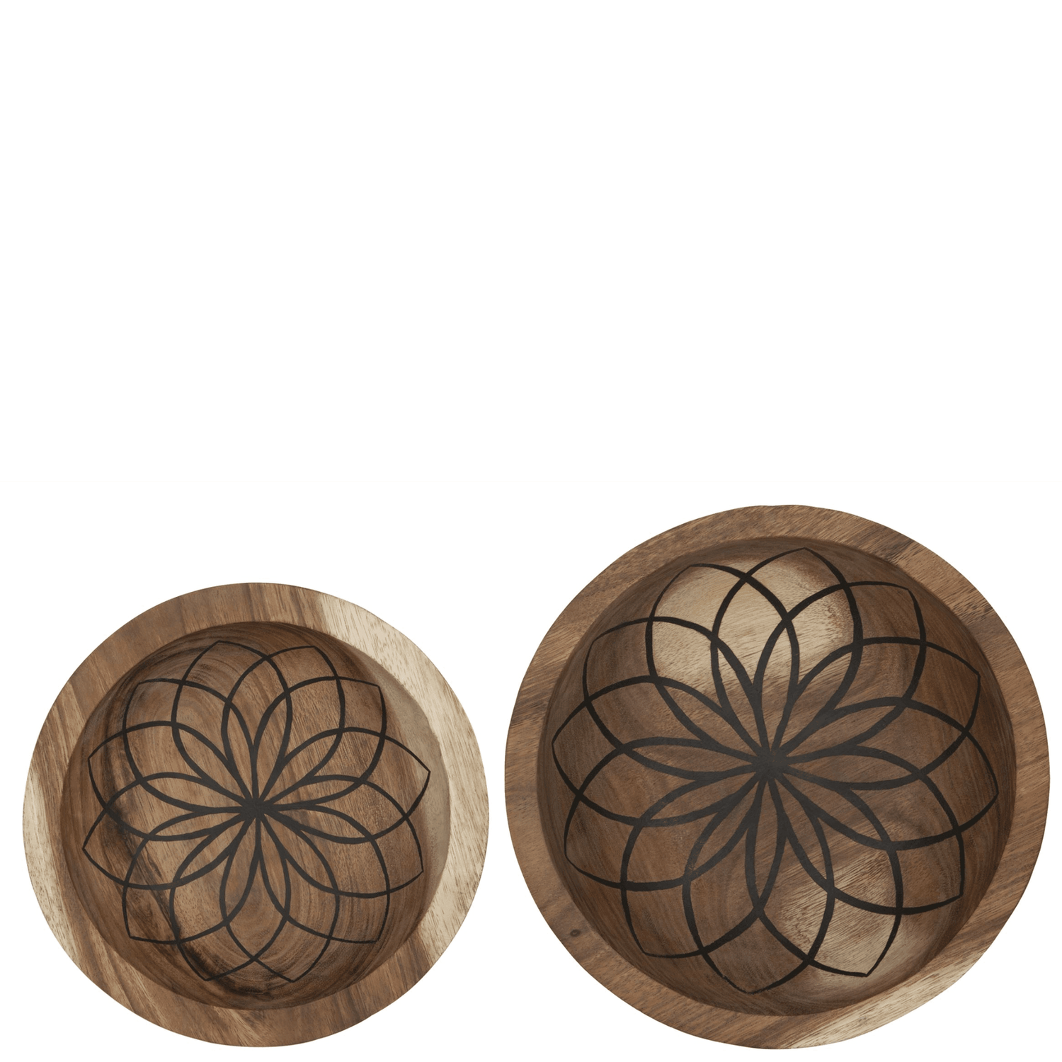 MUST Living Schalen Manela Lotus set van 2 - Schaal - MUST Living - livinglovely.nl