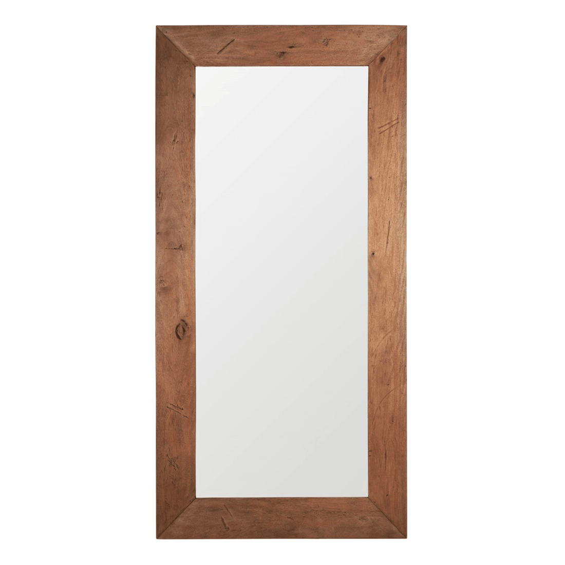 Must Living Spiegel Parade Hout Naturel Langwerpig 200x100cm - Spiegel - MUST Living - livinglovely.nl
