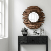 MUST Living Spiegel Pure Ø85x7 cm - Spiegel - MUST Living - livinglovely.nl