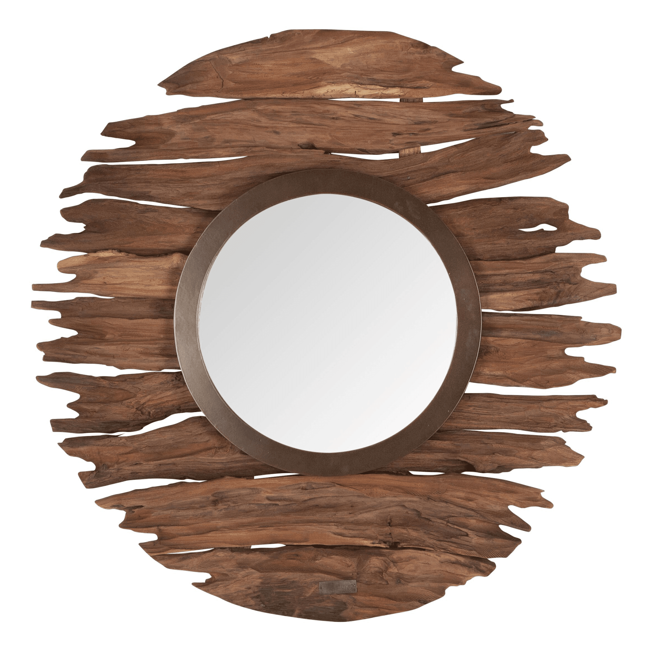 MUST Living Spiegel Pure Ø85x7 cm - Spiegel - MUST Living - livinglovely.nl