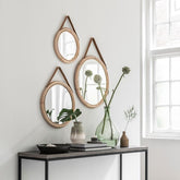 MUST Living Spiegel San Jose set van 3 S Ø32 cm, M Ø42 cm, L Ø52 cm - Spiegel - MUST Living - livinglovely.nl