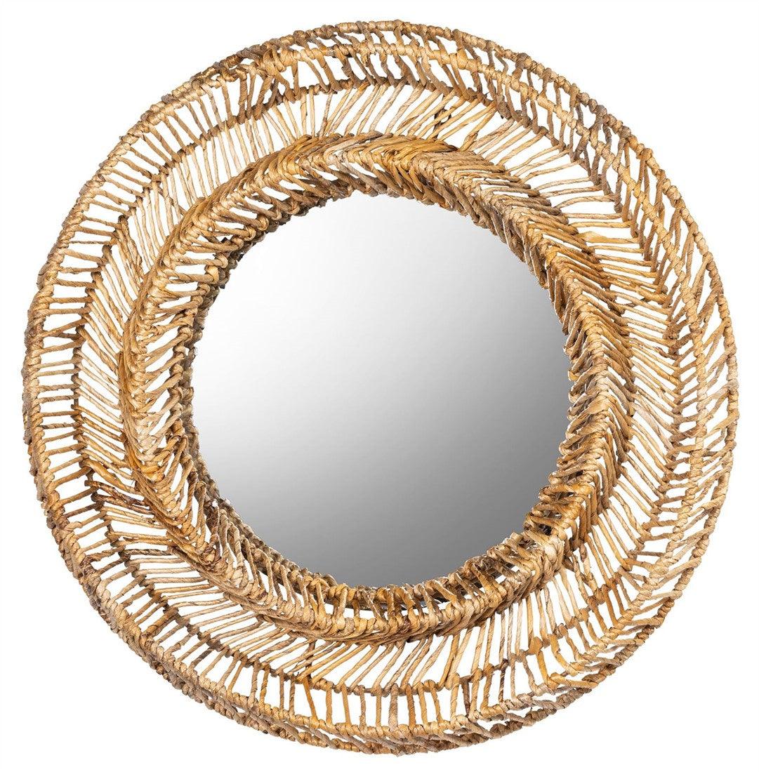 MUST Living Spiegel San Miguel Small Ø70x10 cm - Spiegel - MUST Living - livinglovely.nl