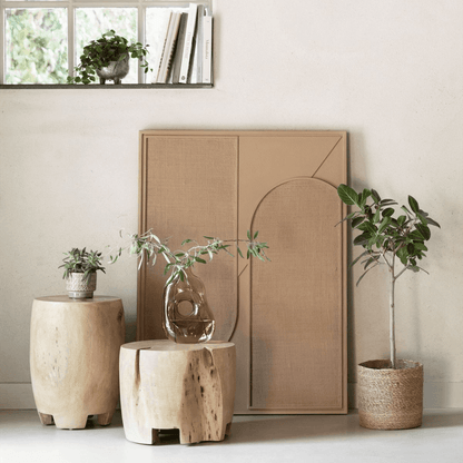 MUST Living Wandpaneel Elyn Brown Small - Wandpaneel - MUST Living - livinglovely.nl